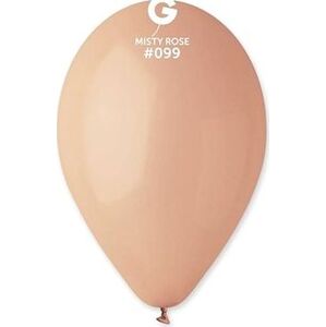 Balóniky 100 ks hmlisto ružová pastelová – 26 cm
