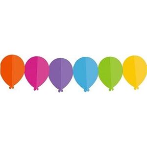 Girlanda párty – narodeniny – balóniky – 360 × 13,5 × 18 cm