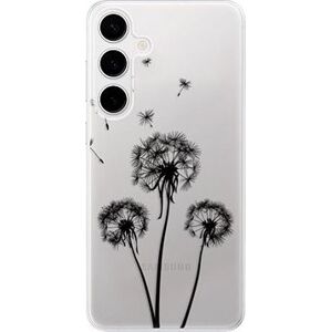 iSaprio Three Dandelions – black – Samsung Galaxy S24+