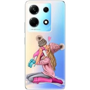 iSaprio Kissing Mom - Blond and Girl - Infinix Note 30