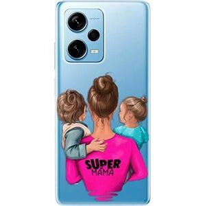 iSaprio Super Mama pro Boy and Girl pre Xiaomi Redmi Note 12 Pro 5G / Poco X5 Pro 5G