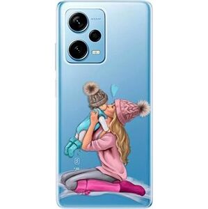 iSaprio Kissing Mom pre Blond and Boy pro Xiaomi Redmi Note 12 Pro+ 5G
