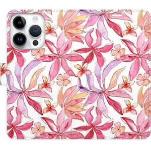 iSaprio flip pouzdro Flower Pattern 10 pro iPhone 15 Pro