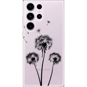 iSaprio Three Dandelions pro black pro Samsung Galaxy S23 Ultra