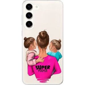 iSaprio Super Mama pre Two Girls pro Samsung Galaxy S23+ 5G