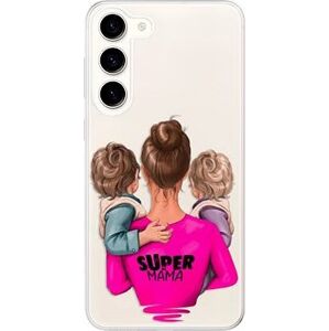 iSaprio Super Mama pro Two Boys na Samsung Galaxy S23+ 5G