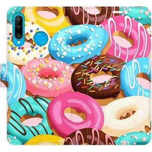 iSaprio flip puzdro Donuts Pattern 02 pre Huawei P30 Lite