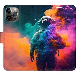 iSaprio flip pouzdro Astronaut in Colours 02 pro iPhone 12/12 Pro