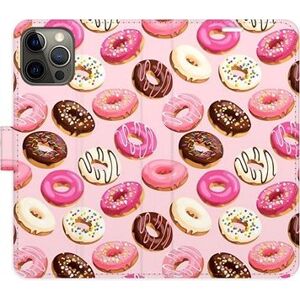 iSaprio flip pouzdro Donuts Pattern 03 pro iPhone 12/12 Pro