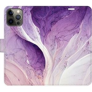 iSaprio flip puzdro Purple Paint pre iPhone 12/12 Pro