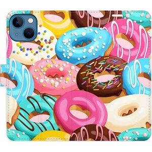 iSaprio flip puzdro Donuts Pattern 02 pre iPhone 13