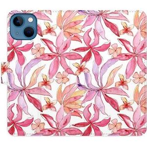 iSaprio flip pouzdro Flower Pattern 10 pro iPhone 13