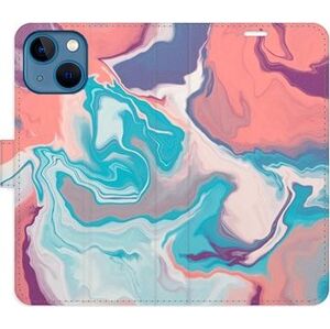 iSaprio flip pouzdro Abstract Paint 06 pro iPhone 13 mini