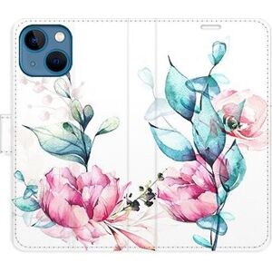 iSaprio flip pouzdro Beautiful Flower pro iPhone 13 mini