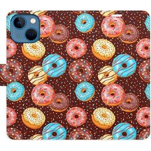 iSaprio flip puzdro Donuts Pattern pre iPhone 13 mini