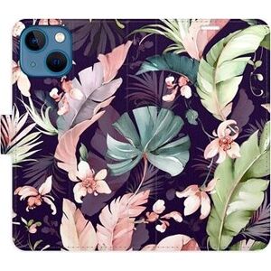iSaprio flip pouzdro Flower Pattern 08 pro iPhone 13 mini