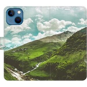 iSaprio flip puzdro Mountain Valley pre iPhone 13 mini