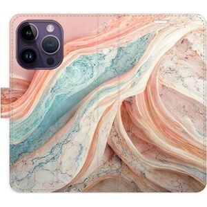 iSaprio flip pouzdro Colour Marble pro iPhone 14 Pro