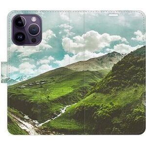 iSaprio flip pouzdro Mountain Valley pro iPhone 14 Pro Max