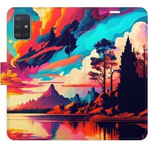 iSaprio flip puzdro Colorful Mountains 02 pre Samsung Galaxy A51