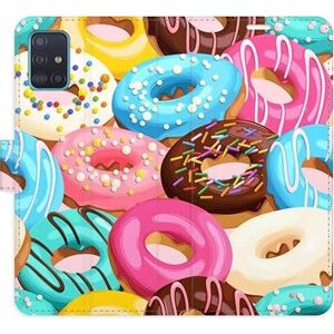 iSaprio flip puzdro Donuts Pattern 02 na Samsung Galaxy A51