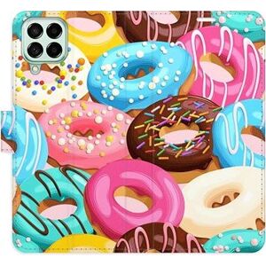 iSaprio flip puzdro Donuts Pattern 02 na Samsung Galaxy M53 5G