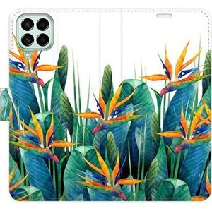 iSaprio flip pouzdro Exotic Flowers 02 pro Samsung Galaxy M53 5G