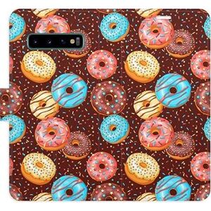iSaprio flip puzdro Donuts Pattern pre Samsung Galaxy S10