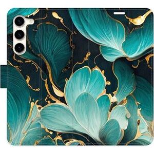 iSaprio flip pouzdro Blue Flowers 02 pro Samsung Galaxy S23+ 5G