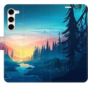 iSaprio flip pouzdro Magical Landscape pro Samsung Galaxy S23+ 5G