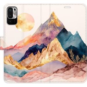 iSaprio flip pouzdro Beautiful Mountains pro Xiaomi Redmi Note 10 5G