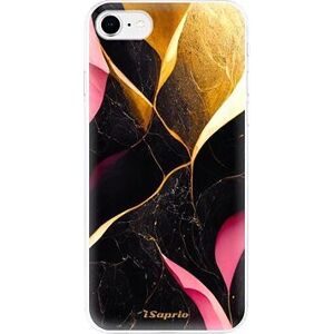 iSaprio Gold Pink Marble na iPhone SE 2020