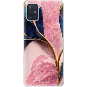 iSaprio Pink Blue Leaves pro Samsung Galaxy A51
