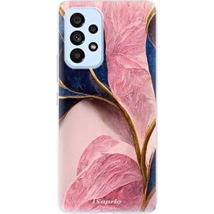 iSaprio Pink Blue Leaves pro Samsung Galaxy A53 5G