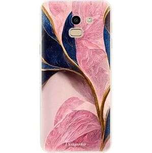 iSaprio Pink Blue Leaves na Samsung Galaxy J6