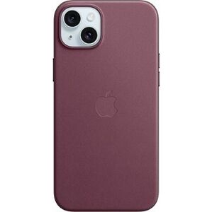 Apple iPhone 15 Plus z tkaniny FineWoven s MagSafe morušovo červený