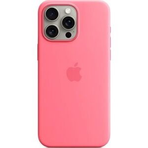 Apple iPhone 15 Pro Max Silikónový kryt s MagSafe ružový