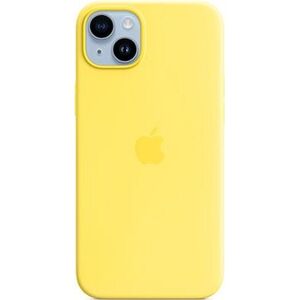 Apple iPhone 14 Plus Silikónový kryt s MagSafe kanárikovo žltý
