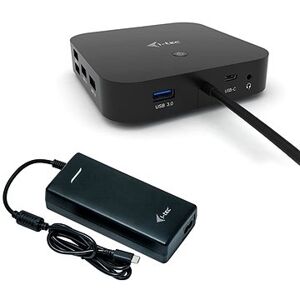 i-tec USB-C Dual Display Docking Station s Power Delivery 100 W + i-tec Universal Charger 112 W