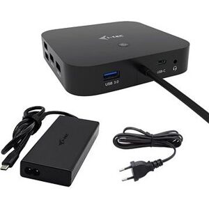 i-tec USB-C HDMI + Dual DP Docking Station with Power Delivery 100 W + i-tec Univ. Charger 112 W