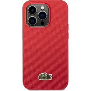 Lacoste Iconic Petit Pique Logo Zadný Kryt na iPhone 14 Pro Red