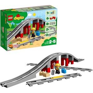 LEGO DUPLO 10872 Doplnky k vláčiku – most a koľajnice
