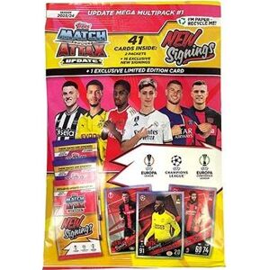 Topps Multipack kariet CHAMPIONS LEAGUE 2023/24 Update 1