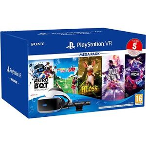 PlayStation VR Mega Pack 3 (PS VR + Kamera + 5 hier + PS5 adaptér)