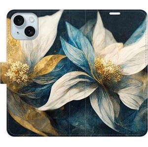 iSaprio Gold Flowers na iPhone 15