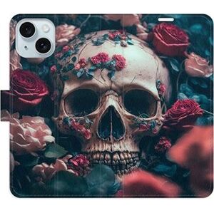 iSaprio Skull in Roses 02 na iPhone 15