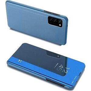 Clear View knižkové puzdro na Samsung Galaxy A03s, modré