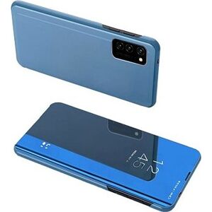 Clear View knížkové pouzdro na Samsung Galaxy A72, modré