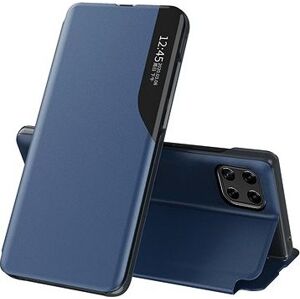 Eco Leather View knižkové puzdro na Samsung Galaxy A22 4G, modré