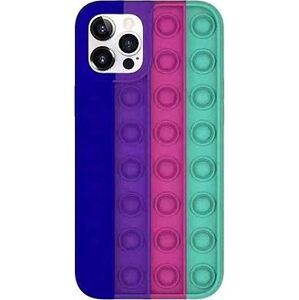 Pop It silikonový kryt na iPhone 11 Pro, multicolor
